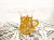 картинка Набор Армуд подарочный золотой с подносом от магазина Vsekazany.com
