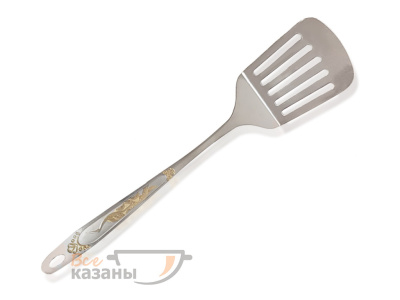 картинка Кулинарная лопатка с прорезями 33 см от магазина Vsekazany.com