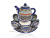 картинка Чайный набор Накша синий 31 см (1,25л) от магазина Vsekazany.com