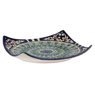 картинка Ляган квадратный средний 26 см Риштан от магазина Vsekazany.com