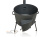 картинка Печь для казана "Народная с дымоходом" 22 литра 3 мм от магазина Vsekazany.com