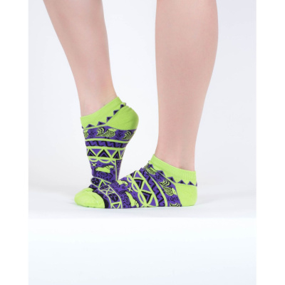 картинка Дизайнерские носки SOXESS в русском стиле Мезень зелёная (короткие) (36-39р) от магазина Vsekazany.com