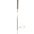 картинка Шампур 3*12*500 с кованой ручкой "Огонь" от магазина Vsekazany.com