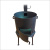 картинка Казан 12 литров, печь "Премиум с дымоходом" 3 мм + подарок от магазина Vsekazany.com
