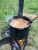 картинка Казан 8 литров, печь "Премиум с дымоходом" 2 мм + подарок от магазина Vsekazany.com