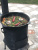 картинка Казан 16 литров, печь "Премиум с дымоходом" 2 мм + подарок от магазина Vsekazany.com