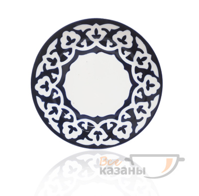 картинка Тарелка круглая 210 мм синяя от магазина Vsekazany.com
