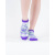 картинка Дизайнерские носки SOXESS в русском стиле Гжель фиолетовая (короткие)(40-44р) от магазина Vsekazany.com