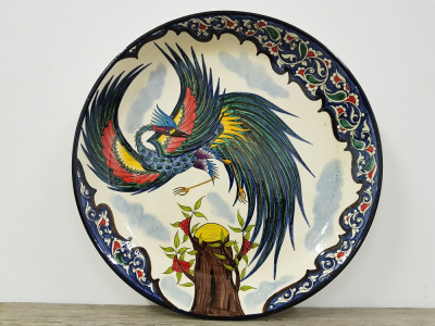 картинка Ляган "Павлин" 38 см от магазина Vsekazany.com