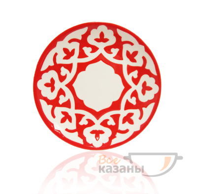картинка Тарелка круглая 150 мм красная от магазина Vsekazany.com