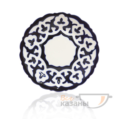 картинка Тарелка круглая рифлёная 160 мм синяя от магазина Vsekazany.com