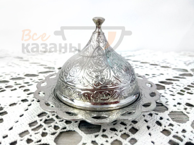 картинка Набор Армуд подарочный серебряный с подносом от магазина Vsekazany.com
